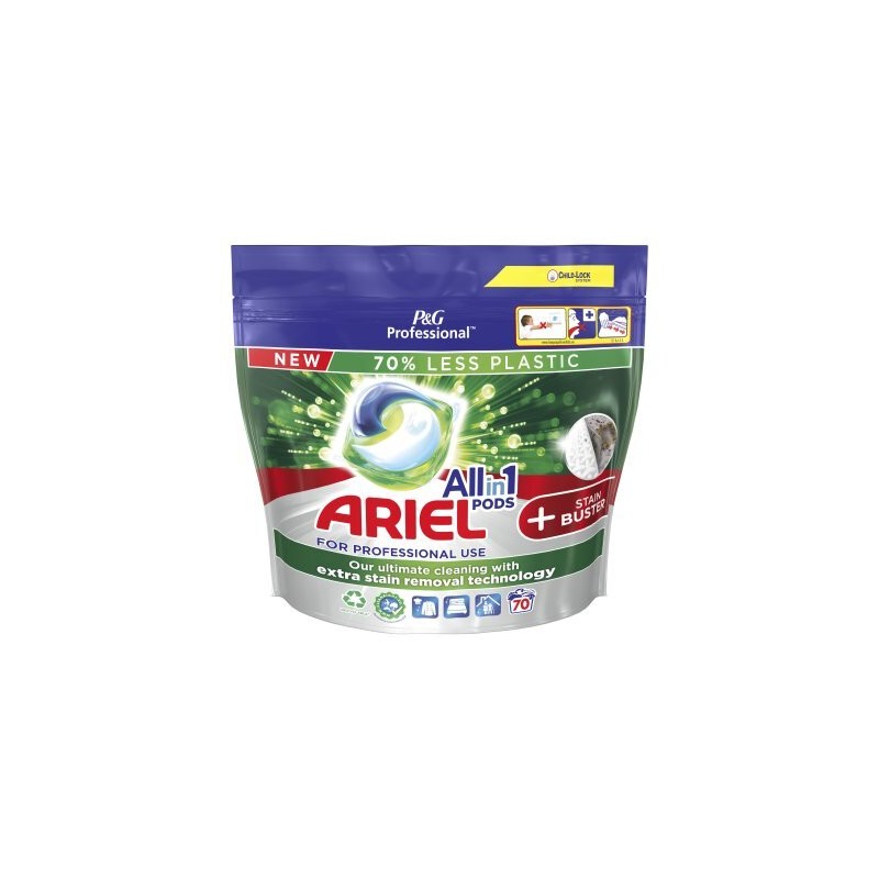 LESSIVE PODS ULTRA DÉTACHANT PRO 70 DOSES ARIEL