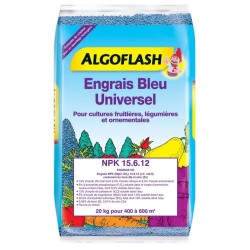 Engrais Gazon Anti-mousse Algoflash 12 kg - 400 m²