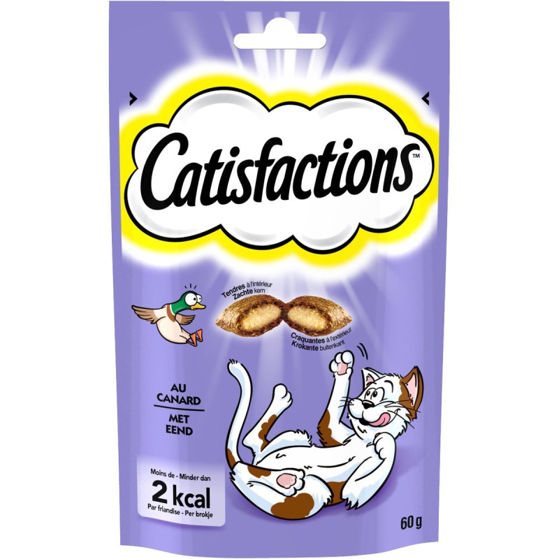 Catisfactions friandises pour chat au poulet 60 g Catisfactions