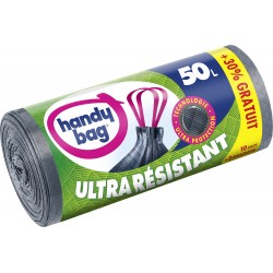 30 sacs à gravats ultra-résistants 50L