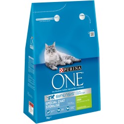 Whiskas - Croquettes au Poulet Stérilisé 1+ pour Chat Stérilisé - 1,75Kg