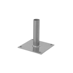 Colliers de fixation pour panneaux soudés ø48mm gris (x 6)