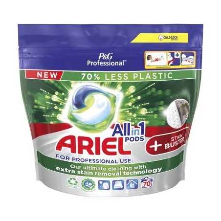 Lessive liquide concentrée Ariel Professional – 110 lavages sur