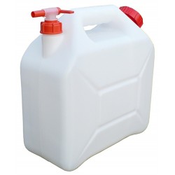 Jerrican alimentaire - 20 L - blanc - Achat / Vente jerrican eau Jerrican alimentaire  20 L blan à prix bas 3086960116309 - Cdiscount