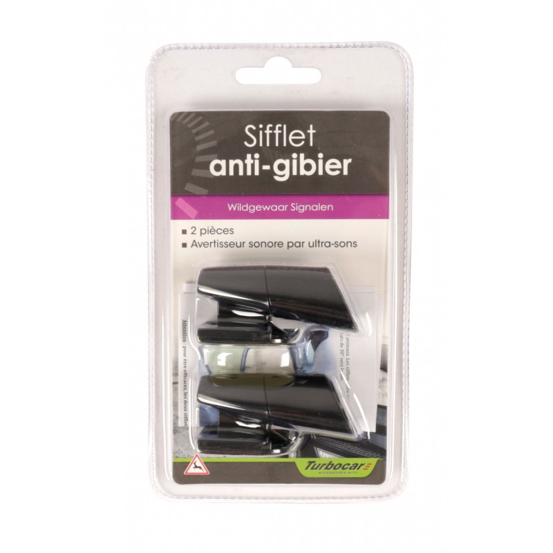 Sifflet Anti-Gibier Animaux Sauvage Avertisseur Sonore a ultra-sons  ultrason X 2