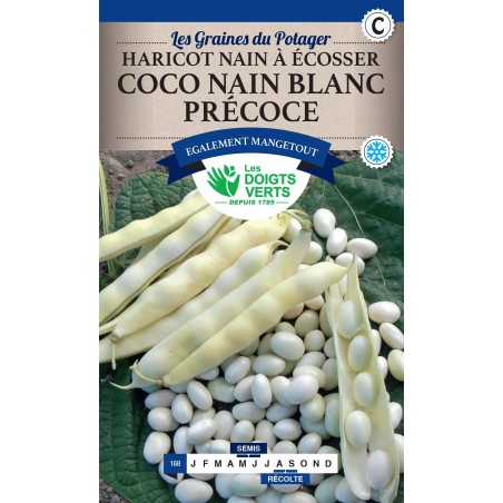 HARICOT NAIN COCO BLANC 250GR