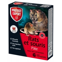 BARRIÈRE À RONGEURS Rats & Souris Appât blé entier 150 g
