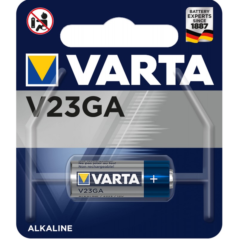 Pile alcaline V23GA Varta (à l'unité) – Équipement atelier